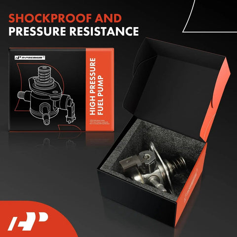 High Pressure Fuel Pump Direct Fit For Chevy Equinox Malibu Traverse Blazer Colorado GMC Terrain Buick Envision LaCrosse Regal Sportback Cadillac CT6 Regal TourX And More 2.0L 2.5L Engine in open packaging