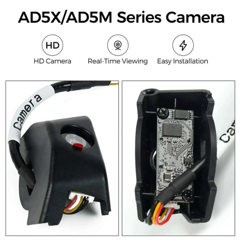 Camera Live View Kit For Adventurer 5M And Adventurer 5M Pro And AD5X 3D Printer showing HD camera and internal circuitry view