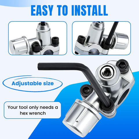 AMI PARTS BPV31 bullet piercing valve, chrome finish, includes hex wrench, fits 1/4, 5/16, 3/8 in refrigerator tubing