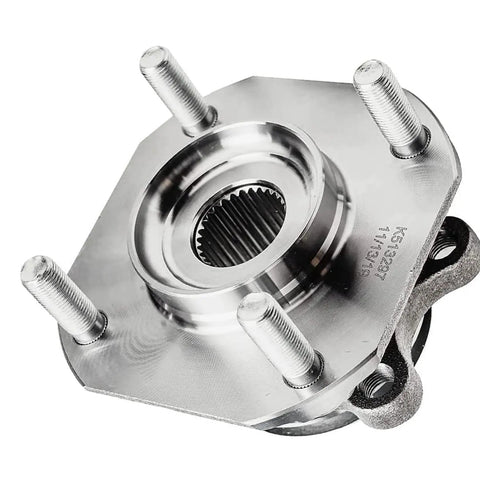 Drop In Front Wheel Bearing Hubs Kit For 2007 2012 Nissan Sentra 2.0L Includes 2 Front Hubs, 2 Outer Tie Rods, And 2 Inner Tie Rods For A Smooth Ride And Solid Steering