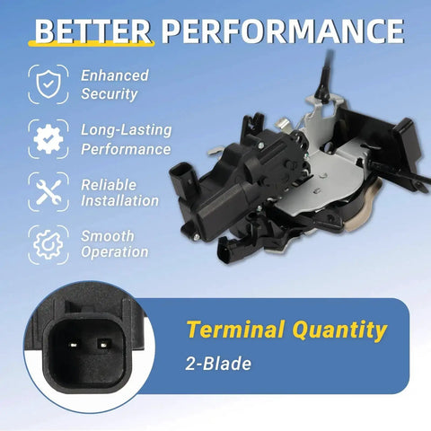 Ford Transit Front Left Door Lock Latch Actuator Cable Replacement with terminal details and performance features
