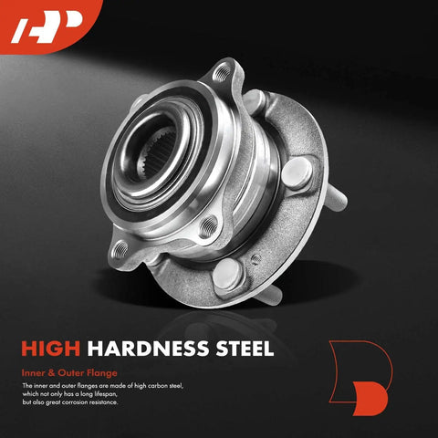 Rear Wheel Bearing And Hub Assembly Five Lug For AWD Hyundai Santa Fe 2007 To 2020 Veracruz 2007 To 2012 Sorento 2011 To 2015