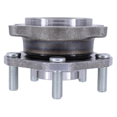 Front Wheel Bearing Hub Assembly For Nissan Rogue 2.5L 2014-2019 With 4 Bolt Square Flange Durable Replacement shown from front view