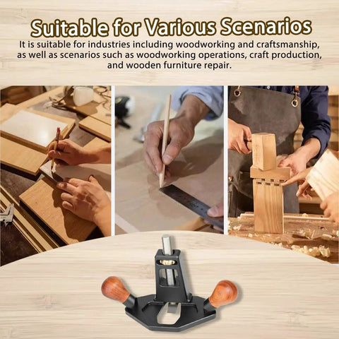 Pro Grade Handheld Router Plane For Woodworking And Wood Crafting Delivers Smooth Surfaces Clean Edges Precise Dados Grooves And Mortises Cutting Smoothing And Fine Tuning For Perfect Joints In A Compact Tool That Woodworkers Call A Dream shown in various woodworking use cases.
