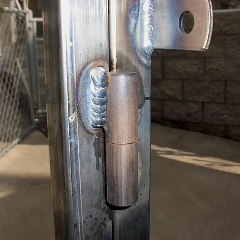 Heavy Duty Weldable Barrel Hinges 4 Inch Length 1 Inch Barrel Gate Hinges With Ball Bearing Detachable Design for Swing Doors