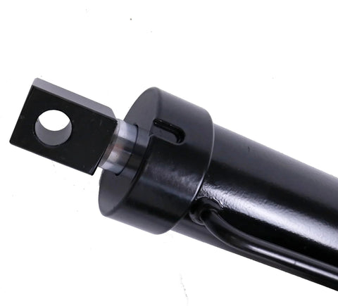 Close-up of Heavy Duty Workhorse 12V DC Electric Linear Actuator 12 Inch Stroke for Dump Trailers and Lift Tables