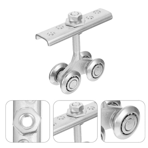 Heavy Duty Steel Sliding Door Track Roller for Industrial Doors And Cabinets, Rust Resistant With Smooth Quiet Operation