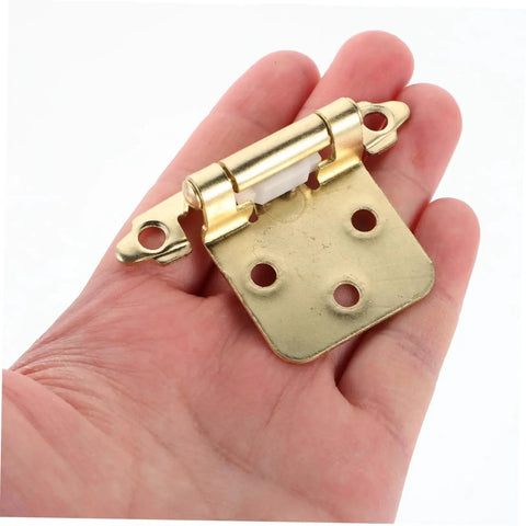Semi Hidden Spring Loaded Door Hinges For RV And Camper Auto Close Cabinets Heavy Duty High Load Capacity Easy Install Mobestech 5 Piece Set