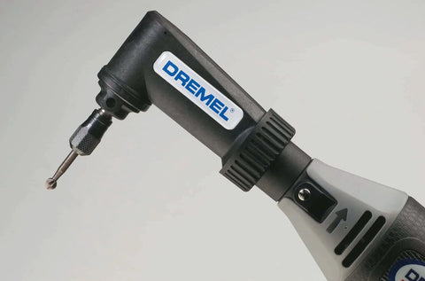 Right Angle Attachment For Rotary Tools By Dremel, 90 Degree Angled Head For Grinding Drilling And Cutting In Tight Spaces
