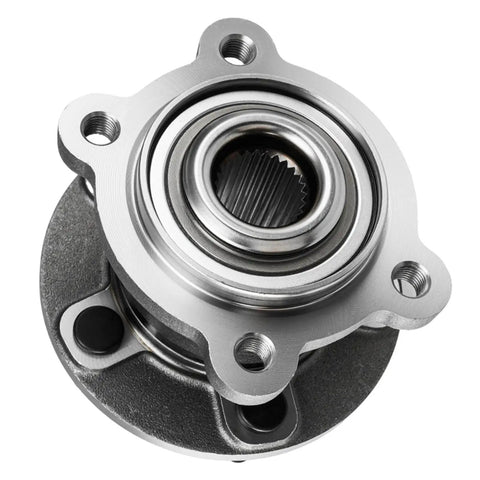 Close-up of Rear Wheel Bearing Hub Assembly For AWD Ford Escape 2013 2019 And Lincoln MKC 2015 2019, 5 Lugs, With ABS Sensor