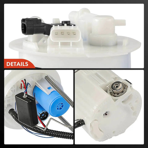 Right Side Electric Fuel Pump Module Assembly With Pressure Sensor For Chevy Equinox And GMC Terrain 2010 To 2017 L4 2.4L