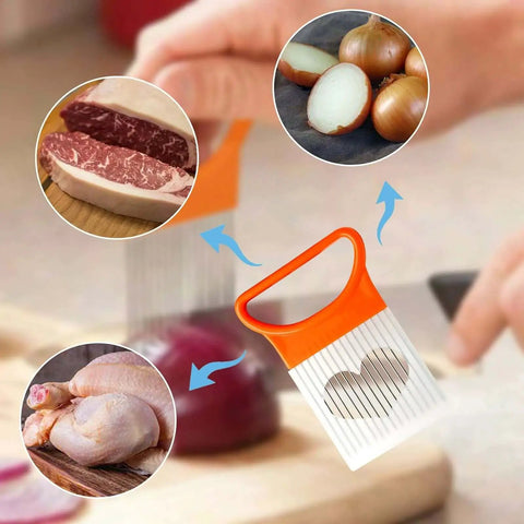 Crinkle Cutter Knife Set With Wavy Blades For Vegetables And Fries Includes 3 Potato Carrot Wave Cutters And A Slicing Fork