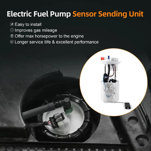 Direct Fit Electric Fuel Pump Assembly For Chrysler 200 2015 2016, Jeep Cherokee 2014 2016, Dodge Dart 2013 2016 With L4 2.0L And 2.4L Engines Replaces E7280M SP7224M FG1560 OE 68166589AC 68166594AB, installed view