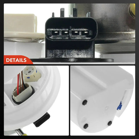 Detailed view of Dodge Ram Fuel Pump Module Assembly With Sending Unit For 1998 to 2002 Ram 1500 2500 3500 5.2L 5.9L V6 V8 V10 Engines 26 Or 34 Gallon Tank Replacement 4897666AA 5014318AE