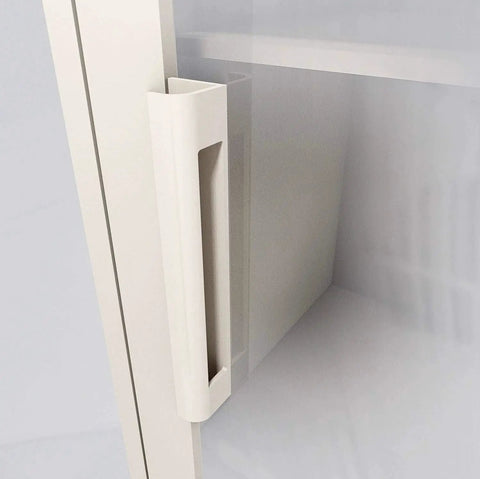 Self Adhesive Edge Fingerpull Door Handle Screwless Peel And Stick For Glass Wood Metal And Plastic Surfaces on cabinet door