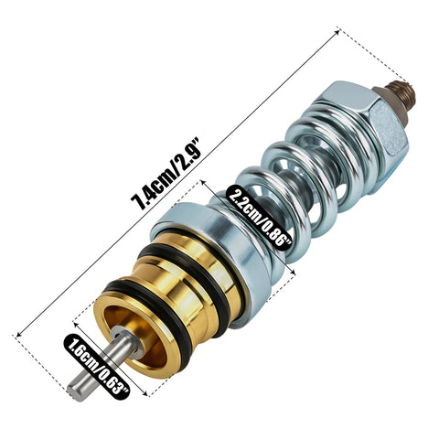 310924003 Unloader Valve Kit for Simpson high pressure washer pumps; universal replacement, brass and steel