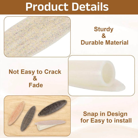 100 Pack Plastic Pocket Hole Plugs With 9mm Slant Caps And Pocket Screws For Pocket Hole Jig Woodworking Gear Beige Kit