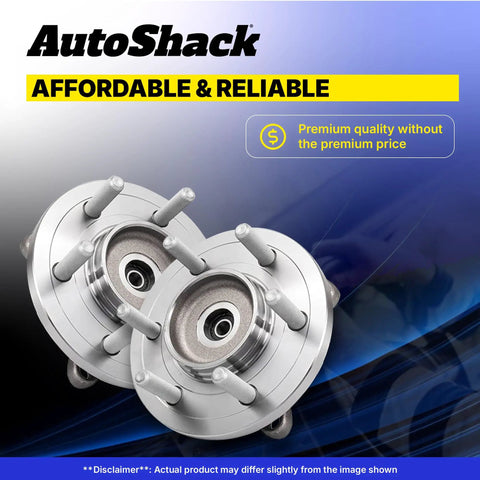 Front Wheel Hub Bearing Assemblies Left And Right With ABS Replacement For 2004-2008 Chevrolet Colorado, 2004-2008 GMC Canyon, 2007-2008 Isuzu I-370, 2006 Isuzu I-350 front view