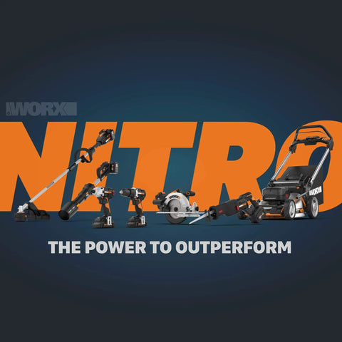 Nitro WX272L.9 20V Power Share Cordless Half Inch Impact Wrench With Brushless Motor Three Speeds For Maximum Power And Control