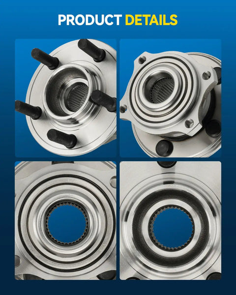 Rear Wheel Hub Bearing Assembly Fits Dodge Charger 2015 To 2023 Challenger 2015 To 2023 And Chrysler 300 2015 To 2023 5 Lug