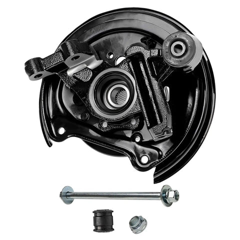 Direct Fit Rear Left Steering Knuckle And Wheel Hub Bearing Assembly For 2001 To 2008 Subaru Forester Driver Side Replacement Kit