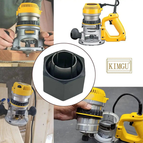 Half Inch Router Collet Chuck And Nut Replacement Self Releasing Design Fits Most Popular Routers Two Pack Accessory for workshop use