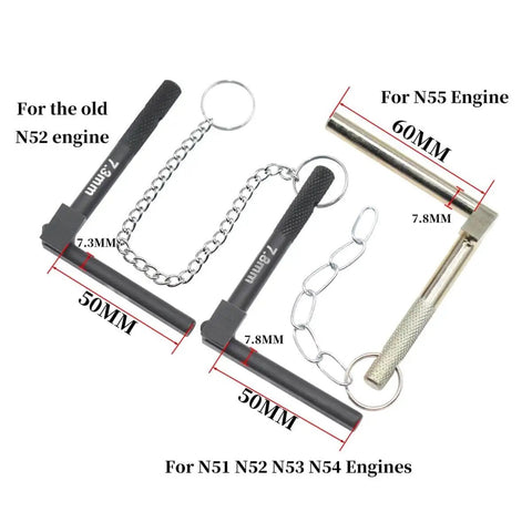 Pro Grade Timing Vanos Camshaft Alignment Locking Tool Kit For BMW 2.5 3.0 N51 N52 N53 N54 N55 S55 Engines