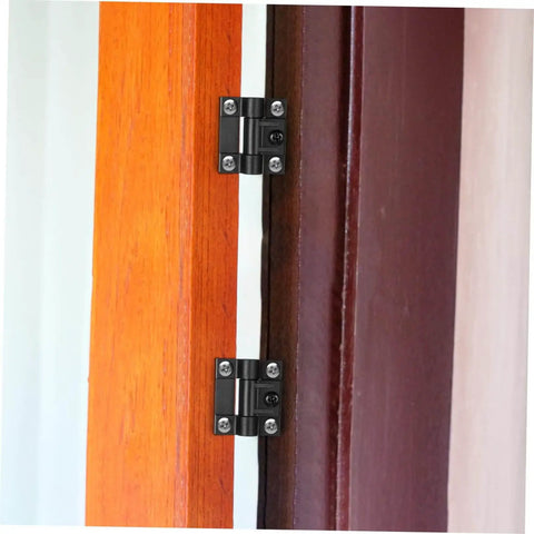 Adjustable Damping Hinge Set For Kitchen Cabinets And Wooden Doors With Quiet Soft Close 10 Pack Mini Hinge Locks installed