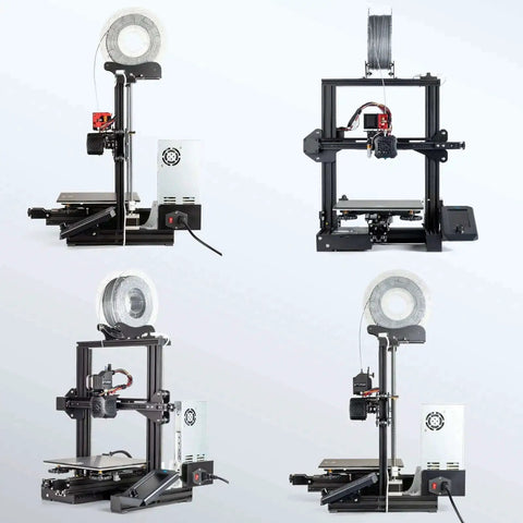 Direct Drive Upgrade Bracket Kit For Ender 3 V2 Pro And Ender 3, Also Fits Voxelab Aquila 3D Printer, installed on printer