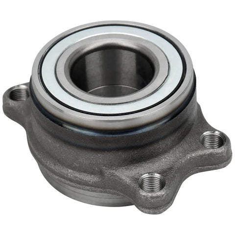 Close-up of Pair Rear Wheel Bearing Kit For Subaru Baja 2003 2006, Legacy 2000 2004, Outback 2000 2004 Without ABS, 4 Bolt Square Flange