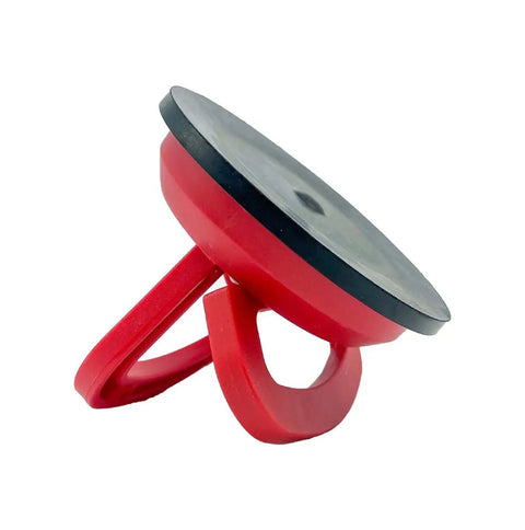 Side view of Double Handle Car Dent Lifter With Locking Suction Plate 4 Inch Diameter Vacuum Dent Puller for Auto Body Surfaces and more.