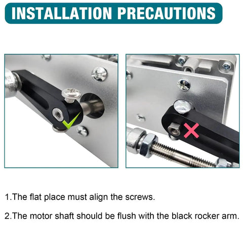 Installation precautions for 24V Reciprocating Linear Actuator With Suction Cup And Speed Controller, Adjustable Telescopic Stroke