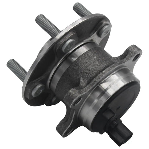 Rear Wheel Bearing And Hub Assembly For Ford Focus 2012-2018 5 Lug With ABS Without Active Park Assist Direct Fit Replacement