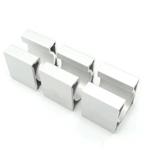 Three Piece Nema23 Stepper Motor Mount Bracket Set for CNC Routers and Milling Machines Aluminum Alloy 57x57x50mm