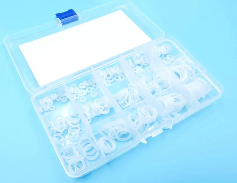 225 Piece Silicone O Ring Kit With 15 Metric Sizes And Transparent Storage Box VMQ Sealing Gasket Set