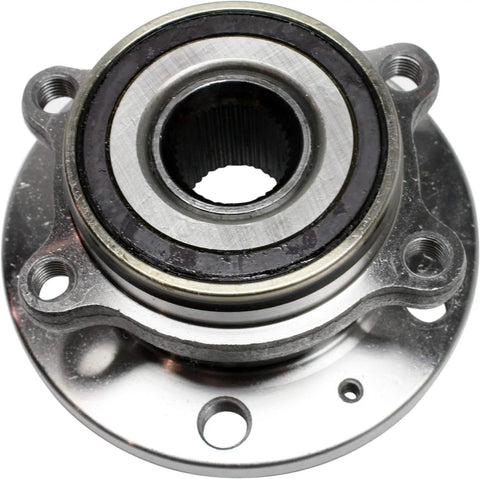 2 Wheel Hub Kit With Bearing For VW Passat Tiguan Beetle Jetta GTI And Audi A3 Front 5 Lug Hubs AWD And FWD Compatible Fits 2005 2019 Models