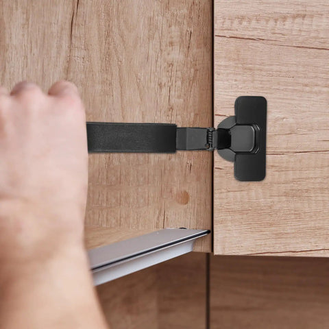 Soft Close Cabinet Door Hinges With Hidden Damping Buffer, Quiet Two Stage Closing, Easy Install For Kitchen Cabinets And Cupboards