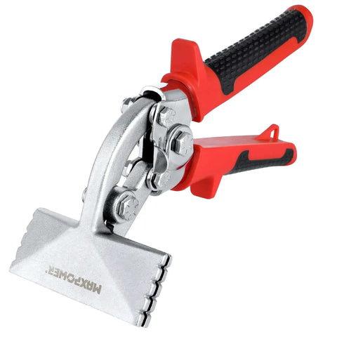 3 Inch Offset Sheet Metal Bender Hand Seamer with Precision Jaws and Ergonomic Handle for Pro Grade Use in Tight Corners