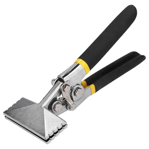 3 Inch Sheet Metal Hand Seamer With Straight Jaw Bender Tool for bending and flattening sheet metal, chrome vanadium steel, 80mm jaw width