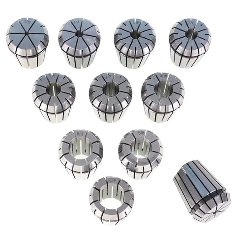 Dope ER32 Collet Chuck Tool Holder Set With 11 Piece Collet Set And Box For CNC Engraving Machine And Milling Lathe Tools Shank Compatible