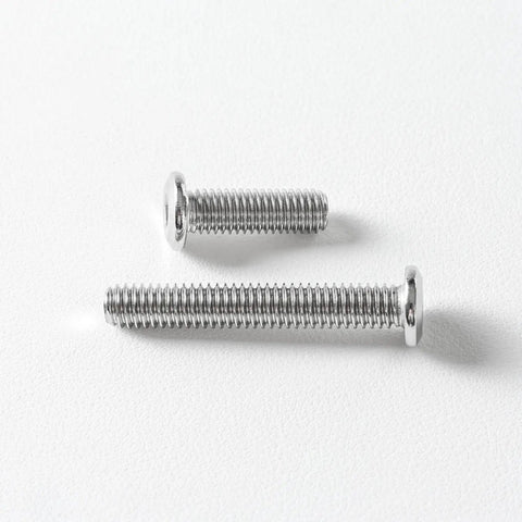 M5 x 10mm Flat Head Hex Socket Cap Screws Bolts 304 Stainless Steel 18 8 Hex Drive Bright Finish Fully Thread Pack of 25 With Hex Key