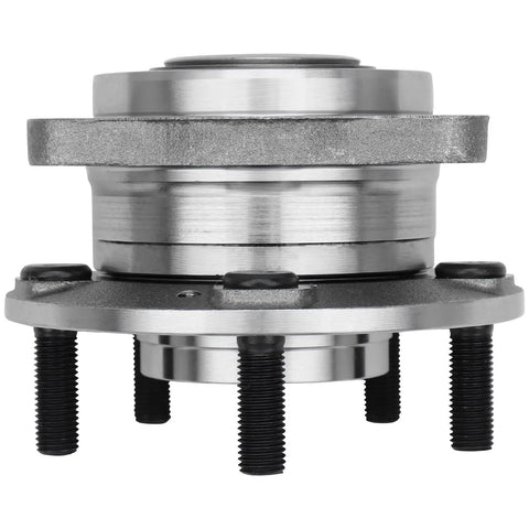 Side view of Pair Front Or Rear AWD Wheel Hub And Bearing Assembly Set For Hyundai Santa Fe 2007-2018 Veracruz 2007-2012 Sorento 2011-2015