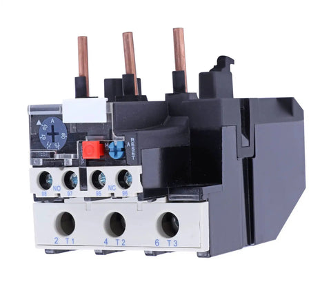 Front view of Thermal Overload Relay For Motor Protection 28-36A, Auto And Manual Reset, Phase Break Protection, 690V Insulation