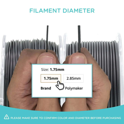 Close-up of Clear 1.75mm Polycarbonate Filament For 3D Printing, 1kg Spool, Transparent PC Filament With Beefy Strength And Heat Resistance