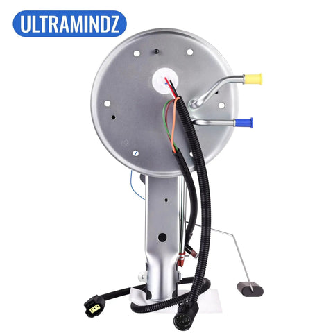 Rear view of Ford Crown Victoria 4.6L V8 Fuel Pump Replacement For 1998 Through 2000 Direct Fit Drop In showing wiring and connectors
