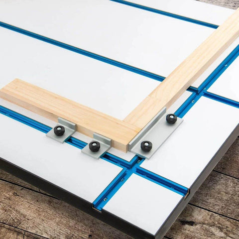 3 Inch T Track Intersection Kit With Predrilled Mounting Holes For Universal T Track System, Woodworking Jigs And Fixtures