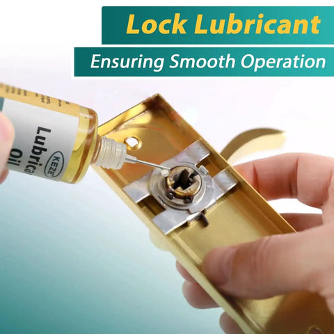 Door Hinge Lubricant And Pivot Oil To Stop Squeaks, Lock, Knife, Scissors And Watch Parts, Synthetic Lube in use