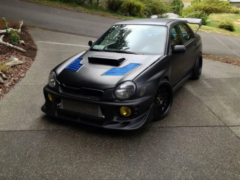 Matte Black Vinyl Wrap Roll With XPO Air Release Technology For DIYers 1Ft By 5Ft Durable Lightweight Film For Easy Wrapping And Paint Alternative From VViViD Vinyls on modified car.