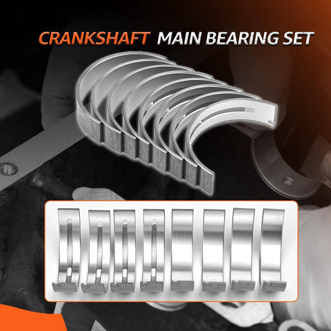 Beefed Up Main And Rod Bearing Set Replacement Kit For Hyundai And Kia 3.3L 3.5L 3.8L V6 DOHC 24V Engines, main bearing set
