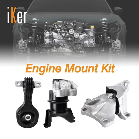 Honda Civic 1.8L Beefed Up Engine Mount Set For 2012 2013 2014 2015 Front Motor Mount Rear Torque Strut Mount And Transmission Mounts Replacement Kit